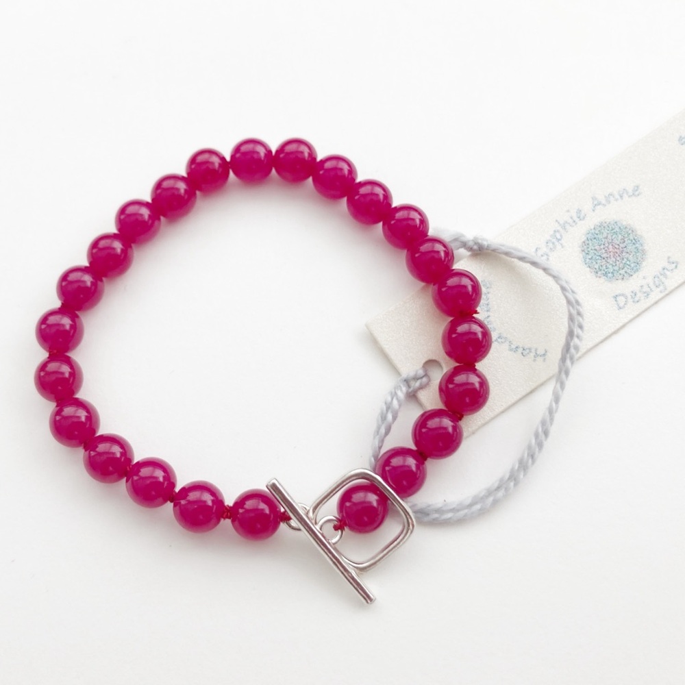 AAA 6mm Ruby Bracelet